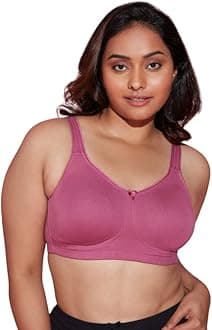 NYKD Women's Cotton Non-Padded Wire Free Casual Full Coverage Bra