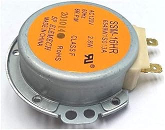 Authorized OEM Part SSM-16HR 6549W1S013A (6549W1S013K) Microwave Turntable Motor for LG Kenmore Replaces 6549W1S013K 1352886 2B72754E 4359155 6549W1S007G 6549W1S013B 6549W2S002E 6549WRS001D