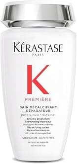 Kerastase Premiere Sulfate-Free Hair Repair Shampoo - For All Damaged Hair Types, Strengthens & Smoothes, With Citric Acid, Removes Buildup & Decalcifies