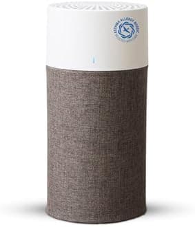 Blueair Air Purifier For Bedroom Living Room Home, Hepa Filter With Activated Carbon, Pre Filter, 3410 Air Purifier Cleans 388 Sq Ft, Multicolor