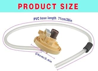 BOSHCHEN 6501EA1001R For LG Washer Water Level Pressure Switch Compatible 6501EA1001C AP5204365 EBR78940615 AP5204365 EBF62754506 2651052