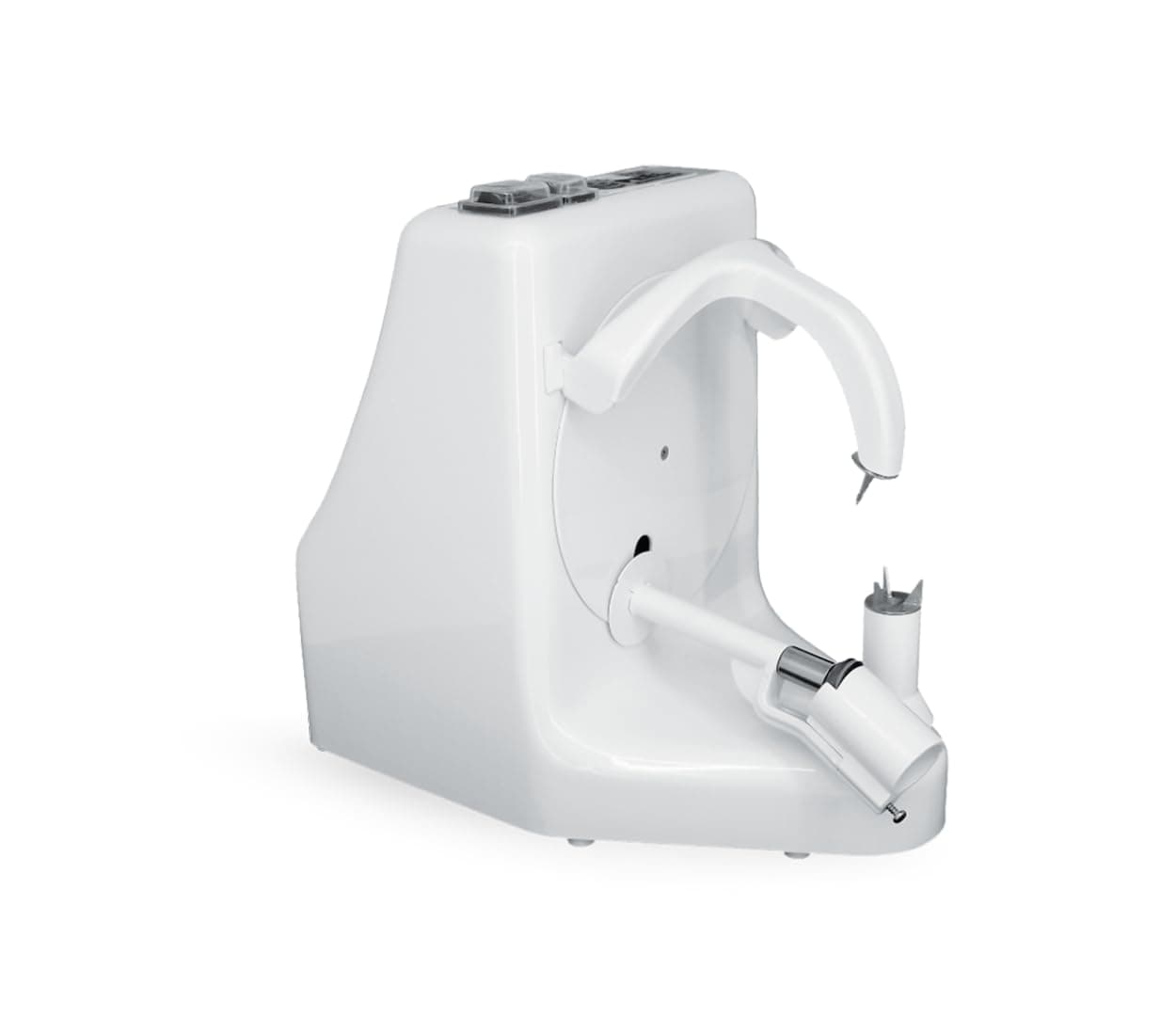 Pro electric peeler 3 fruit/vegetables per min, White