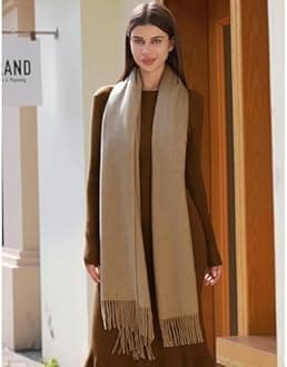 RIIQIICHY Women Scarf Pashmina Shawls and Wraps for Wedding Ladies Winter Scarves