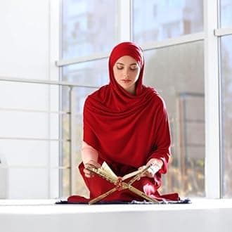 Holy Rehal for Quran Wooden Sharif - Strong Built Quality, Rihal Book Stand with Brass Inlay Work, Islamic Religious Product, 13 Inch, Ideal for Quran, Bible, Ramayan, and Geeta Pack of 1