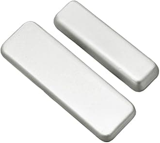 VIGAN 50G/100G Ag9999 Silver Bars, Silver Ingot Collection, Jewelry Making Kit, Adult, Non-Foldable