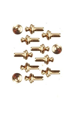 Dollhouse Miniature Drawer Knobs, 3mm, Package of 12