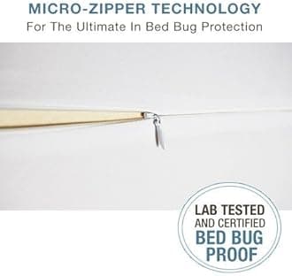 SafeRest Premium Box Spring Encasement - Lab Tested Bed Bug Proof, Dust Mite Proof and Waterproof - Breathable, Noiseless and Vinyl Free - Full XL Size