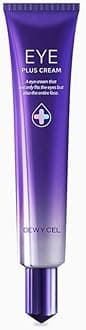 DEWYCEL EYE PLUS CREAM with Adenosine, Madecassoside, and Peptide Complex for Wrinkles, Dark Circles, and Dullness | Premium Korean Skincare | 1.0 fl oz / 29.6 ml