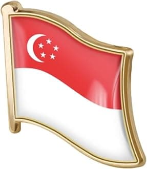 Country Flag Pin Badge International Travel Brooch Metal Alloy Souvenir Pin for Hat Clothes Backpack