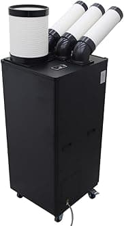 Industrial Spot Cooler Portable Commercial Air Conditioner 22500 Btu/h Mobile Indoor Outdoor Cooling AC 220V 2.5KW