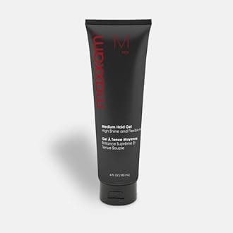 HAIR CLUB Maxxam Flexible Medium Hold Non-Flaking Styling Gel, Sculpting Gel with All Day Hold For Men 6 Fl Oz