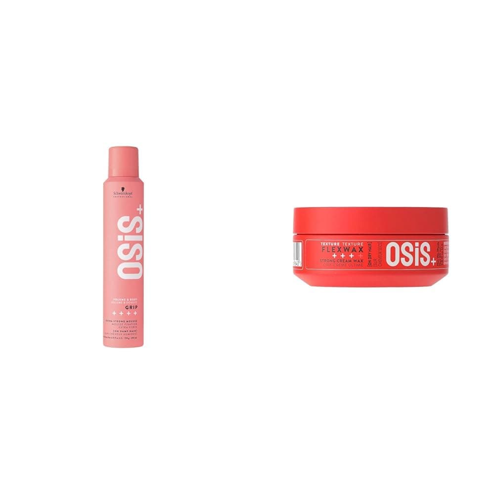 Osis+ Grip Styling Mousse & Flexwax