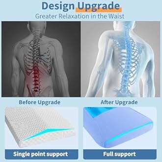 vamorry Gel Lumbar Support Pillow