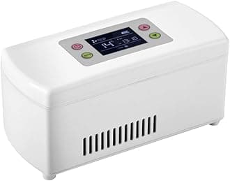 Travel Portable Insulin Cooler / 2-8 ℃ Medical Refrigerator, Thermostat Charging Mini Fridge Refrigeration Drugs, Can Store Interferon/Vaccine/Serum