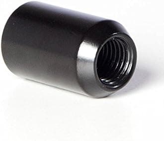 Circuit Performance Tuner Key Acorn Lug Nuts Black 12x1.5 Forged Steel (20pc + Tool)