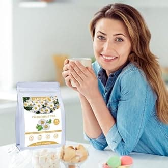 TEARELAE - Chamomile Tea - 70 Count - Premium Chamomile Flower Tea Bags - Non-GMO - Caffeine-Free