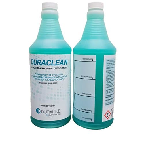 Autoclave Cleaner, Sterilizer Cleaner, liquid solution, 4 bottles,32 oz. each, 5 Cleanings per bottle