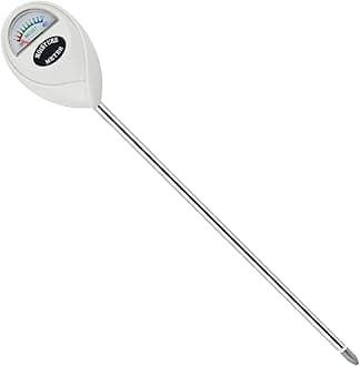 Long Probe Soil Moisture Meter-White