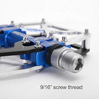 MZYRH Mountain Bike Pedals, Ultra Strong Colorful CNC Machined 9/16" Cycling Sealed 3 Bearing Pedals
