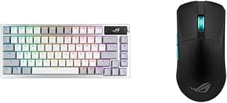 ASUSROG Azoth 75 Wireless Gaming Keyboard & Harpe Gaming Wireless Mouse Bundle