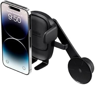 iOttie Easy One Touch Advanced Phone Mount for Tesla Model 3 and Model Y Screens - Universal Cell Phone Holder for iPhone, Google, Samsung, Moto, LG, and All Other Smartphones Black