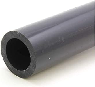 PVC Pipe Schedule 80 Industrial Grade Grey (2.0) Grey/PVC - 4FT