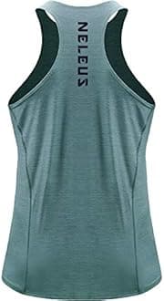 Neleus Men's 3 Pack Dry Fit Y-Back Athletic Muscle Tank Top