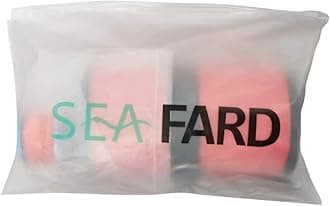 4ft Red Scuba Diving Open Bottom Surface Marker Buoy (SMB) with 49ft Finger Spool Alloy Dive Reel and Double Ended Bolt Clip