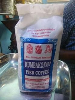 KUMBAKONAM Iyer Coffee Powder ( Filter Coffee Powder ) 250 gm- Pack of 2