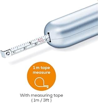 Beurer LCD Display LS 06 Luggage Scale | Blue Backlit LCD | Automatic Hold Function | Suitable for Weighing Other Objects | Weight Capacity 40 kg