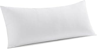 MIULEE 16x36 Inch Throw Pillow Insert Premium Throw Pillow Virgin Microfiber Stuffer Rectangle Pillow for Sofa Bed Couch