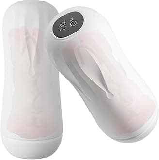 Automatic Sucking Male Sex Toys for Men Male Masturbator Pocket Pussy, Masturbating Stroker Sex Toy for Men Vibrator Realistic 3D Internal Texture for Penis Stimulation Vibrantorors for Women 10 Modes