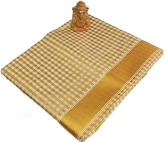 WiMO ready to wear saree, 1 minute saree, traditional Kerala kasavu saree, quality handloom cotton, running blouse with zari border