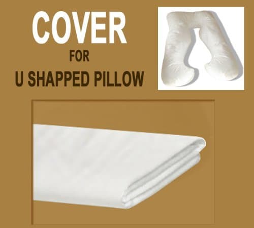 Extra Comfy U Shaped Pregnancy Pillow Replacement Cover