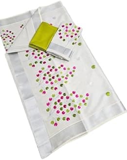 Kerala Kasavu Saree for Women, Onam Wedding Saree, Kerala Sarees for Women