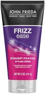 John Frieda Frizz-Ease Straight Fixation Smoothing Creme 5 oz. (Pack of 6)