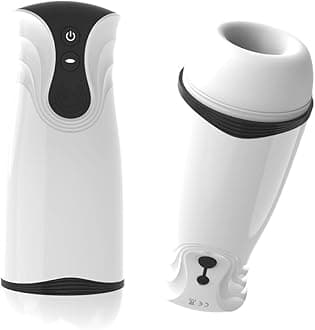 Male Masterburbatar with 10 Sucking Vibration Modes Automatic Male Masturebster Hands Free, Blowjobob Machine for Man Pocket Puzzy Silicone Adult Toy Bj Thrusting Machine Sleeve Hoodies Underwear DE04