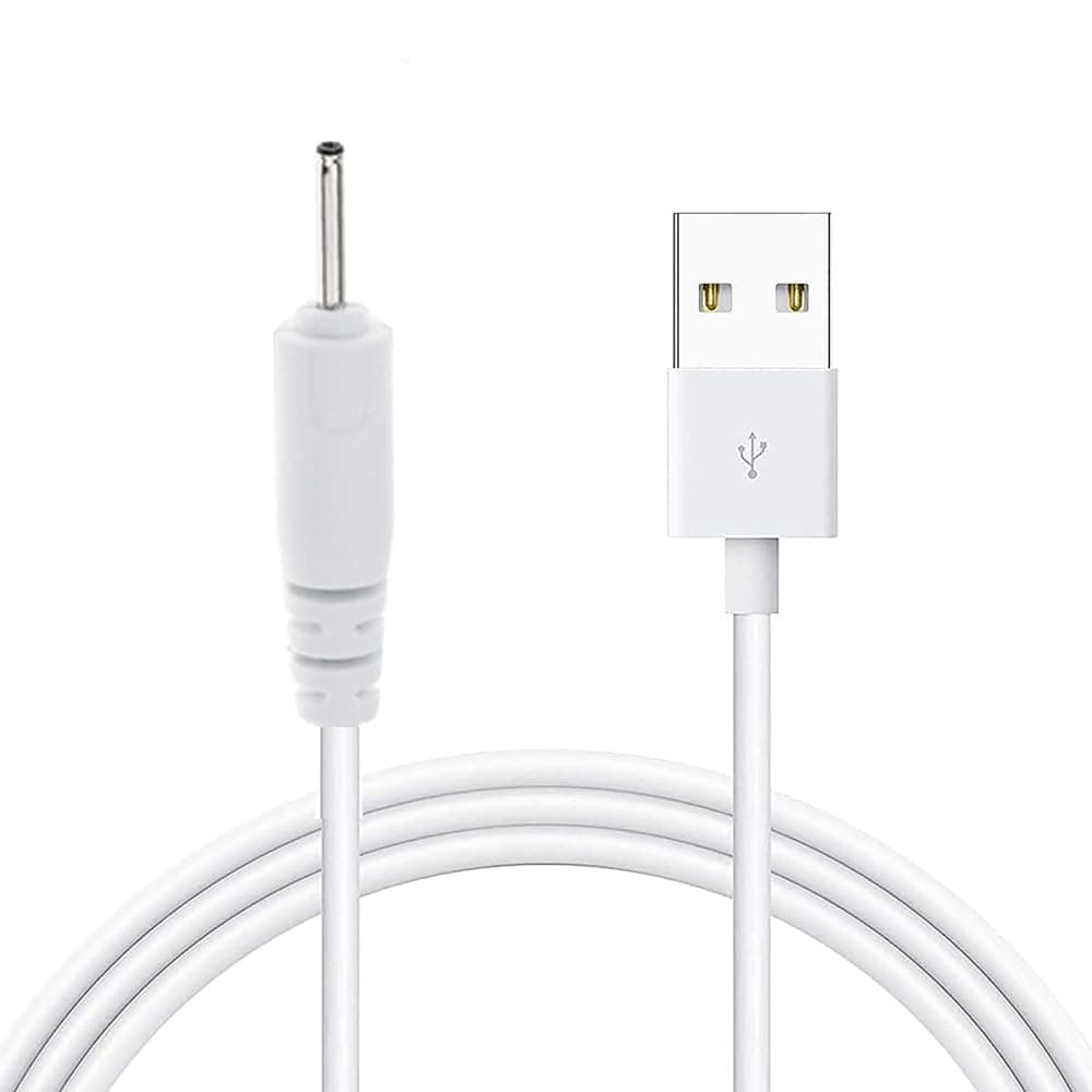 E ECSEM Charging Cable Compatible with Huion P80/GT-P80/PF150/PE330/Q11K V1/GT 185/H610 Pro Drawing Tablet Rechargeable Pen, Replacement USB Charging Charger Cable for Huion Pen (White)