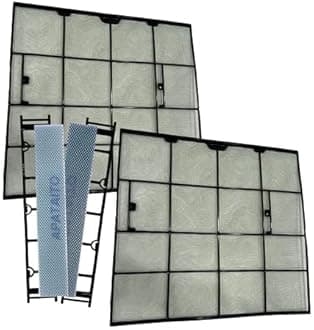 Mini Split Screen Filters 4023394 and Photocatalytic Filter KAF970A46 with Filter Frames 1597259 Combo for Daikin Mini Splits