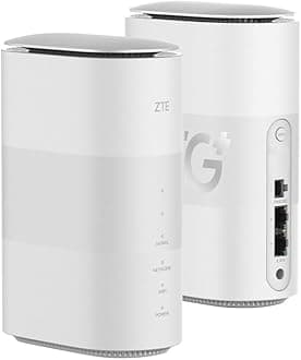5G CPE MC888, Unlocked 5G WiFi Home Router, Fast WiFi 6, Up to 3.8Gbps, Premium Design with Low Power Consumption, UK Plug + UK Warranty (White)