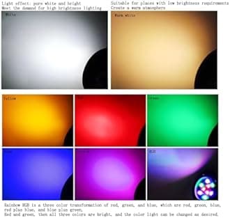 Tree Holding Light - Outdoor Landscape Lights, IP65 Outdoor Waterproof Tree Lighting Lights, AC220V RGB Landscape Garden Tree Lighting, Outdoor LED Surrounding Colored Hoop Tree Spotlight(Blue,7PCS(84