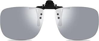 WANGLY Polarized Unisex Clip on Flip up Sunglasses over Prescription and Reading Glasses Frames