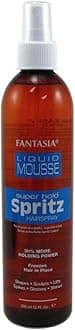 Fantasia Spritz Liqiud Mousse 12oz Bonus Pump (Super) (2 Pack) by Fantasia