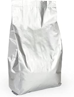 Evergreen Goods™ 50x Aluminium Heat Sealable Bags | Lightweight & Foldable Packaging Bags | Inner Foil Packing Material Storage Bags for coffee, Tea, Beans, Seeds, Dried Fruits and More (120 x 250 mm)