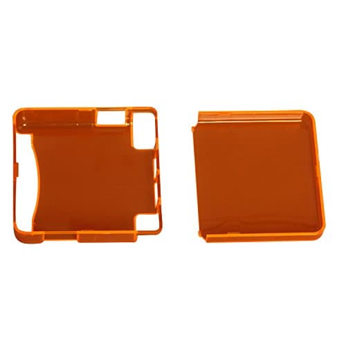 Hard Plastic Protective Cases for GBA SP Gameboy Advance Sp Console (Orange)