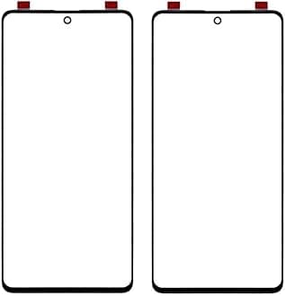 Mozomart Touch Screen Digitizer Replacement Front Glass TouchPad Touch Glass Compatible with Samsung Galaxy M51 : Black