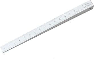 Taper Gauge Gap Gage Welding Wedge Feeler Gauge Gap Feeler Wedge Gauge Gap Hole Measure Tool (1-15mm)