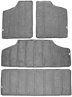 Heat Insulation Cotton Pad ，Compatible For Jeep Wrangler JK 2012-2017 Headliner Roof And Rear Window Insulation Kit 2 4 Doors(Gray Roof)