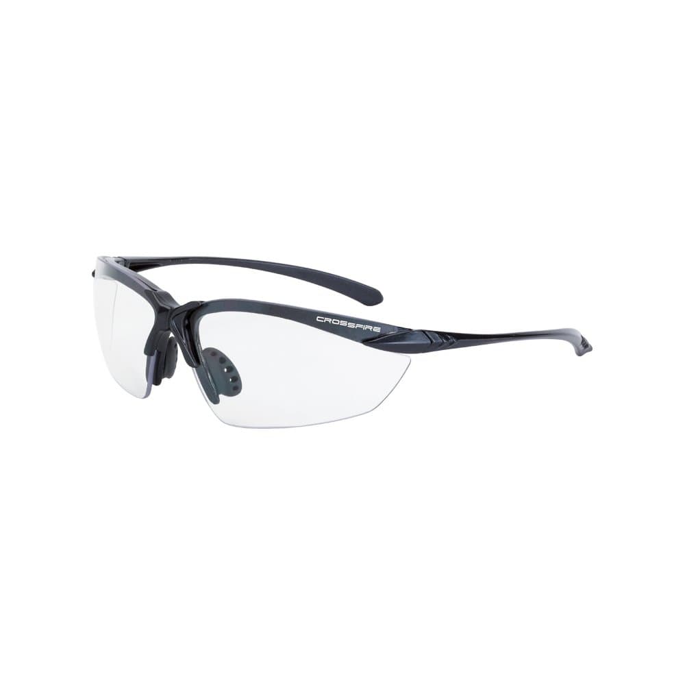 Clear Sniper Safety Glasses, Scratch-Resistant, Wraparound