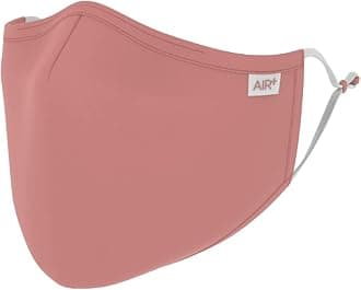 Voyager Reusable Face Mask, Multi-Layer, Washable, Breathable, for Men & Women, Adjustable Ear Loops, 4 colors